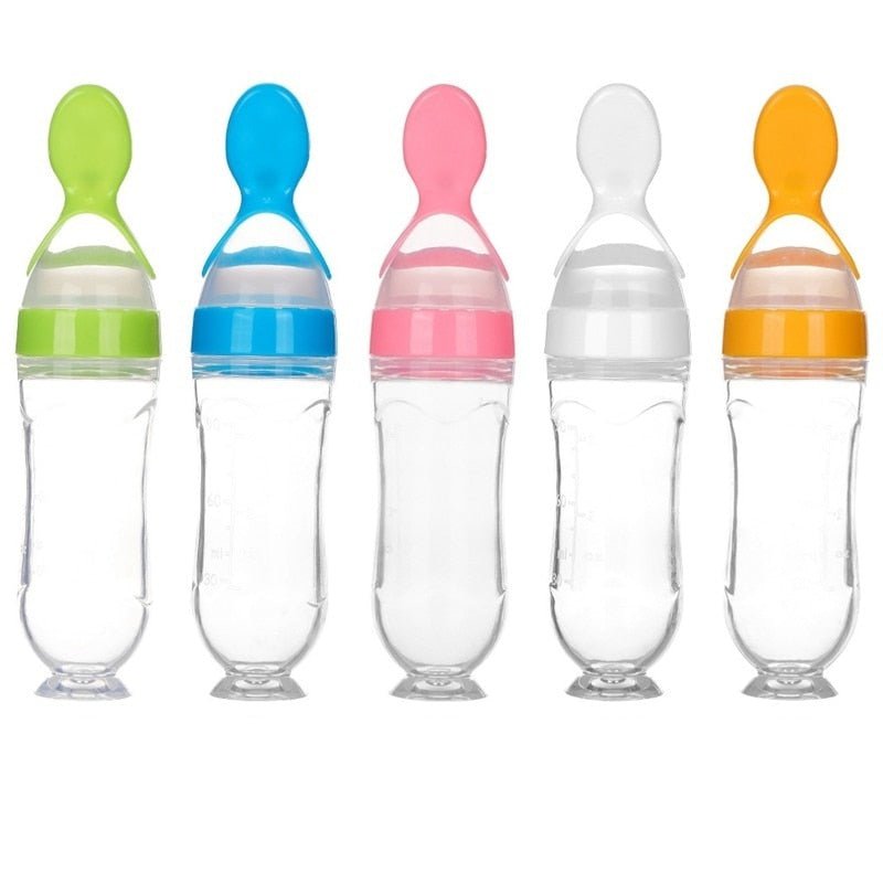 Biberon avec cuillère pour nouveau-né | EasyBottle™ - LOUISA.BB